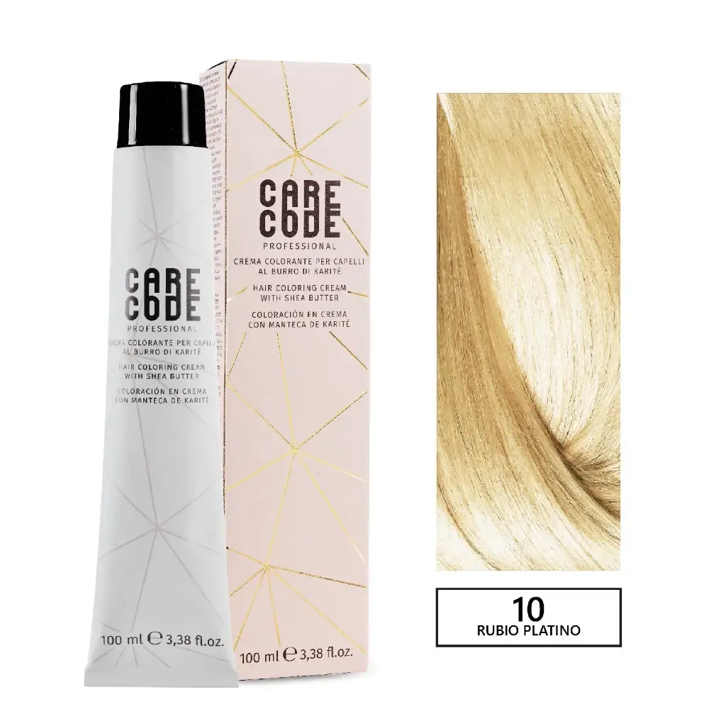 CARECODE HAIR COLORING CREAM 100ML 10