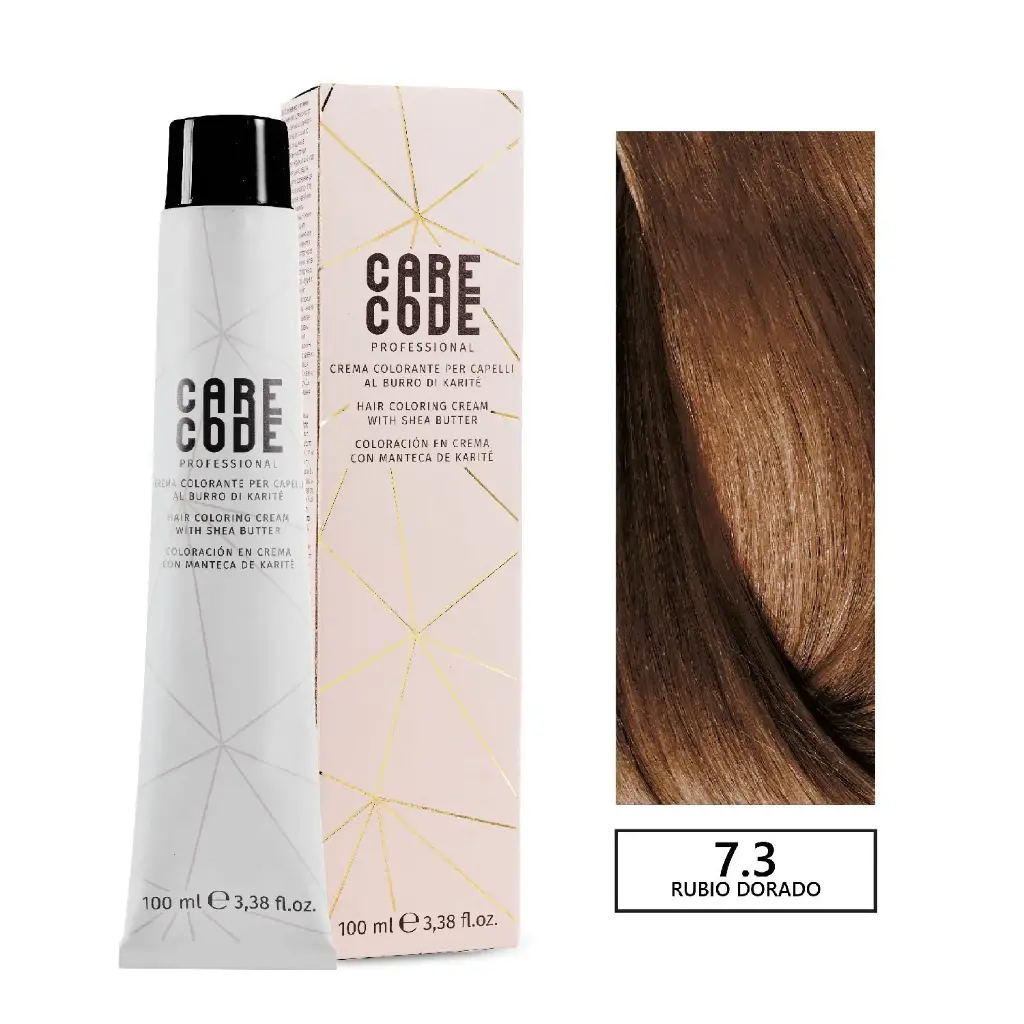 CARECODE HAIR COLORING CREAM 100ML 7,3